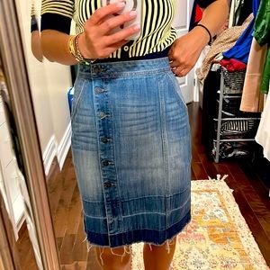 Denim skirt
